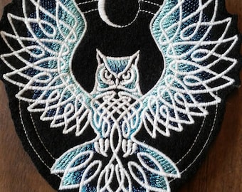 Owl patch, glow