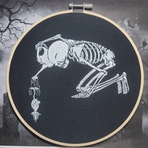 Skeleton wall art