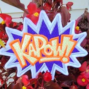 Kapow Patch,comic,super hero