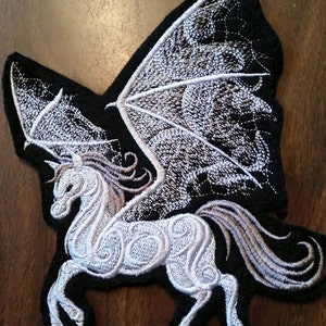Pegasus Patch, embroidered