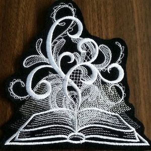 Spell book patch, wiccan