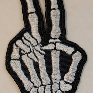 Peace sign patch
