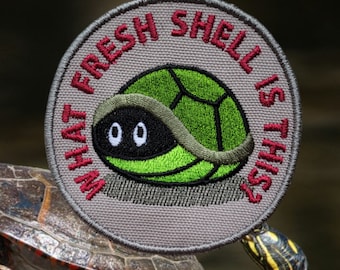 Fresh hell embroidered patch