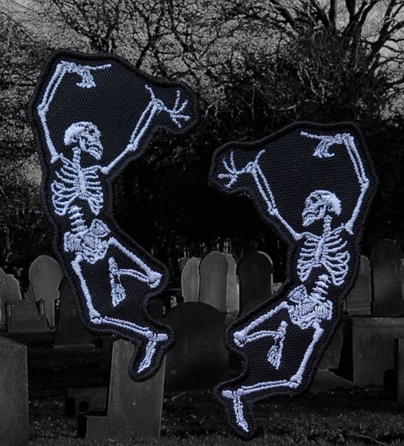 Dancing skeleton patch