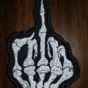 Middle Finger patch, F**k patch