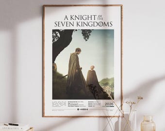 A Knight of the Seven Kingdoms Poster | Fantasy TV Art Print (Digital or Physical)