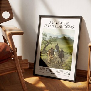 A Knight Of The Seven Kingdoms Poster | Westeros TV Art (Digital or Physical) image 8