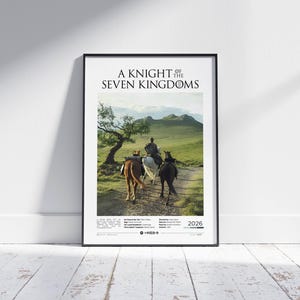 A Knight Of The Seven Kingdoms Poster | Westeros TV Art (Digital or Physical) image 5