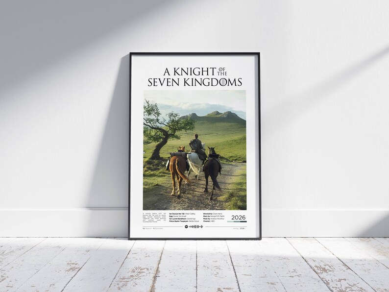 A Knight Of The Seven Kingdoms Poster | Westeros TV Art (Digital or Physical) image 5