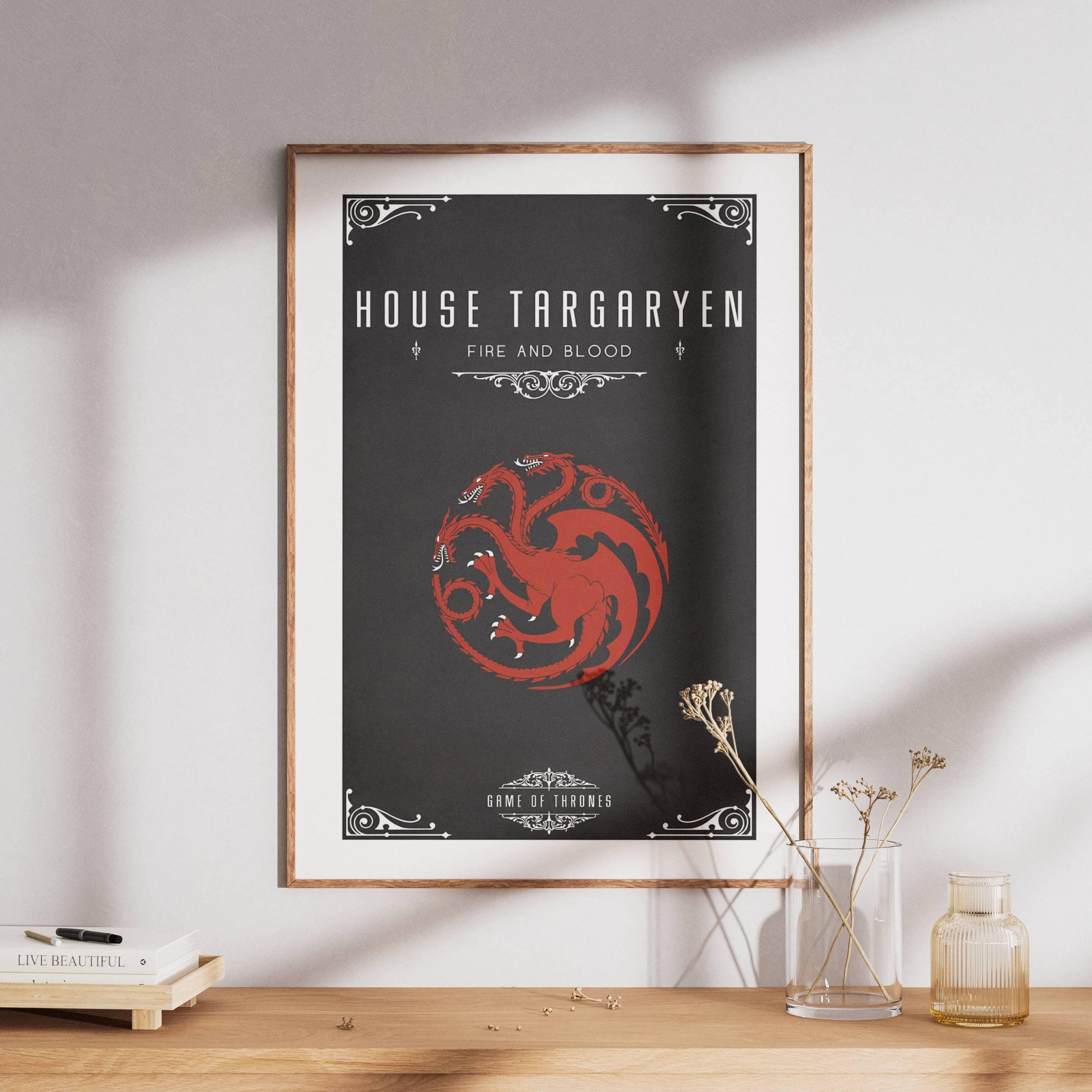 Targaryen Sigil - Etsy Targaryen Sigil - Etsy