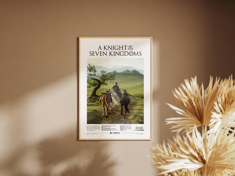 A Knight Of The Seven Kingdoms Poster | Westeros TV Art (Digital or Physical) image 4