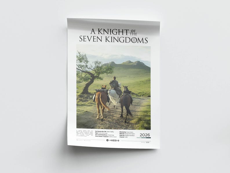 A Knight Of The Seven Kingdoms Poster | Westeros TV Art (Digital or Physical) image 3