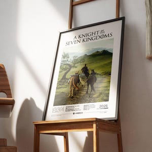 A Knight Of The Seven Kingdoms Poster | Westeros TV Art (Digital or Physical) image 6