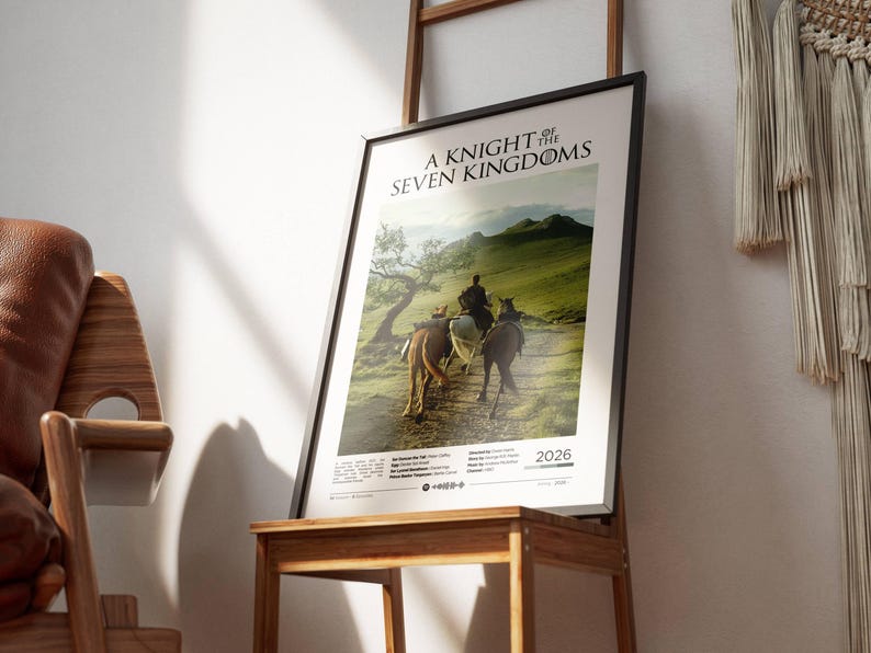 A Knight Of The Seven Kingdoms Poster | Westeros TV Art (Digital or Physical) image 6