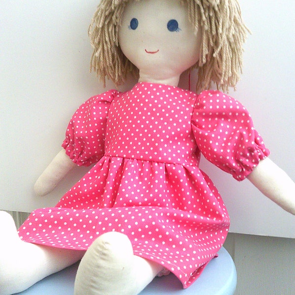 Rag Doll Sewing Pattern