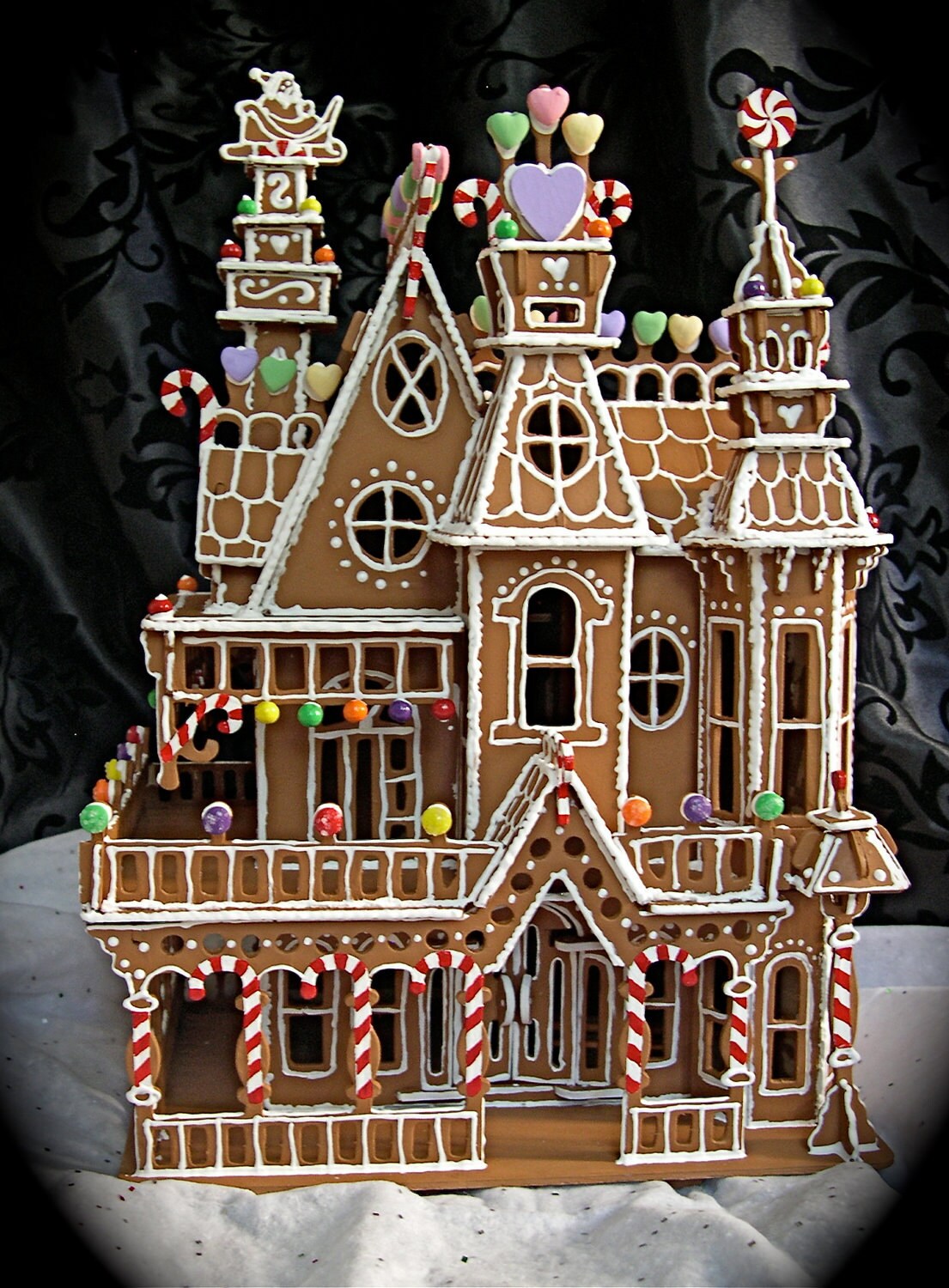Faux Gingerbread House in the Queen Anne Style | Etsy