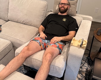 Angled Recliner Headrest for Lovesac Couch