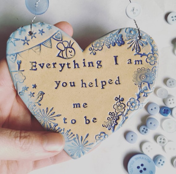 Everything I am: ceramic heart