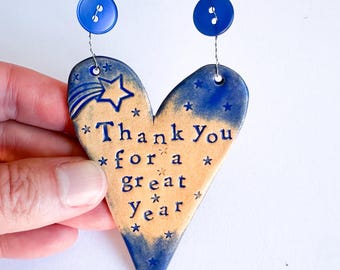 Thank you /Diolch heart