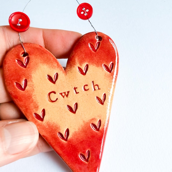 Cwtch heart - red