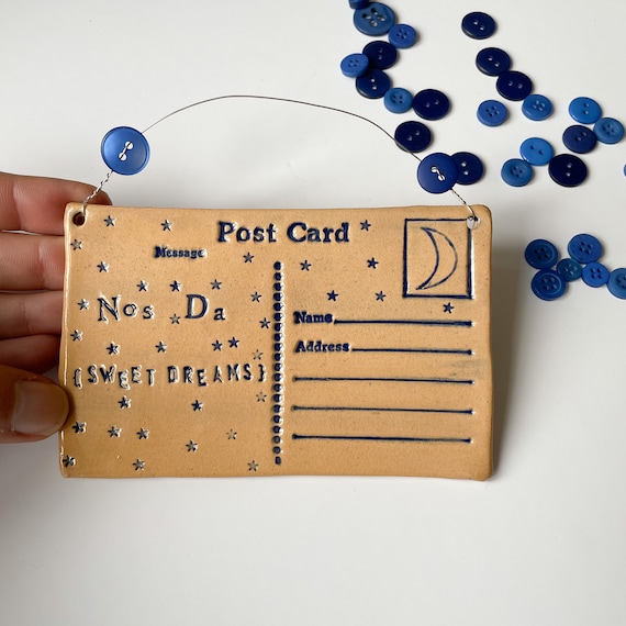 Nos Da  postcard