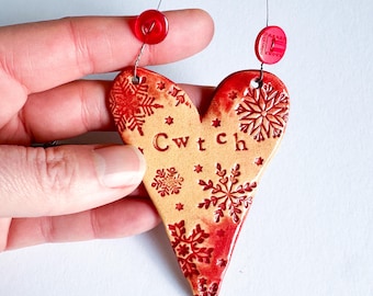 Cwtch (Hug in Welsh) Heart