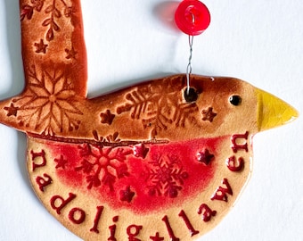 Nadolig Llawen Robin