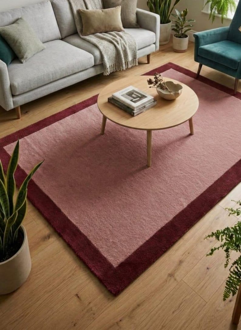 Stylish minimalist carpet
Neutral blush pink rug
Handcrafted look area rug
Cozy plush modern carpet
Trendy home decor rug
Thick rectangular area rug
Warm pink contemporary rug
Elegant home styling carpet
Modern luxury floor rug
Soft blush decor rug
Premium solid border carpet
Chic modern living rug
Minimal aesthetic area rug
Plush comfortable bedroom rug
