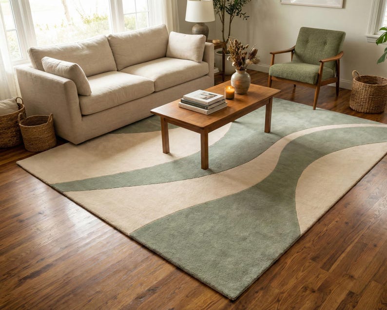 large sage green modern rug stylish neutral living room carpet decor
abstract wave sage rug modern cozy aesthetic home floor decor carpet
sage green neutral rug contemporary minimalist living room soft carpet
modern sage green rug abstract wavy design home decor floor carpet
large soft sage rug modern interior neutral aesthetic living room decor
sage green living room rug abstract modern cozy home floor carpet
wavy sage green rug contemporary interior stylish neutral carpet decor
minimalist