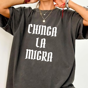 Chinga La Migra Shirt, FDT Sweatshirt, Not My President, Anti Trump Shirt, Abolish Ice, F*ck Ice Shirt, Resist Shirt, Chinga La Migra