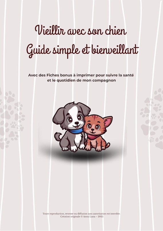 Growing Old with Your Dog – Practical Guide to Supporting an Elderly Companion (Printable PDF)