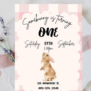 Somebunny is turning ONE
