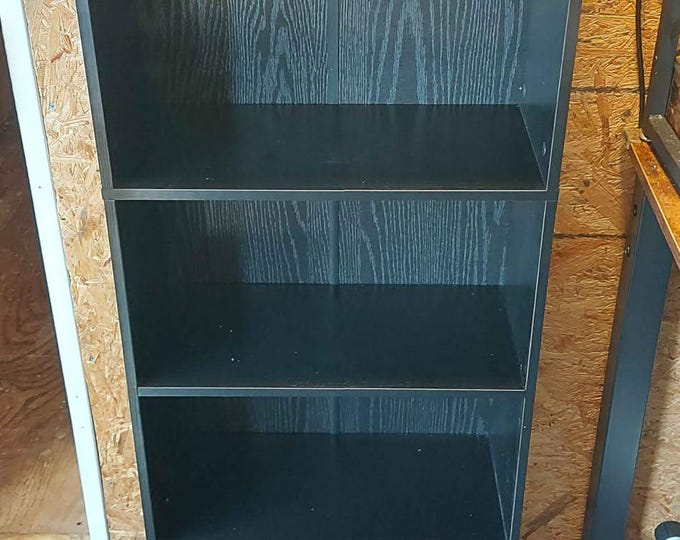 5-Tier Open Bookshelf, Tall Floor Standing Bookcase, Black Display Storage Shelves for Living Room, Bedroom, Home Office, Dining Room