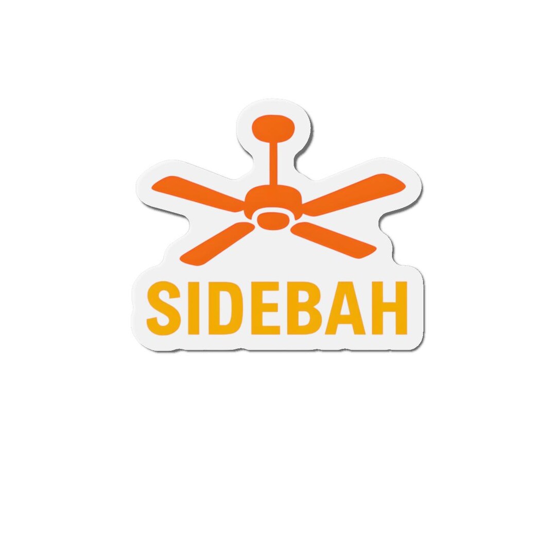 Sidebah Die-cut Magnets - Fun, Colorful Home Decor, Unique Gifts for ...