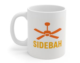 Fun Sidebah Mug, 11oz Ceramic Coffee Cup, Unique Gift for Colleagues, Personalized Coffee Mug, Free Karen Read