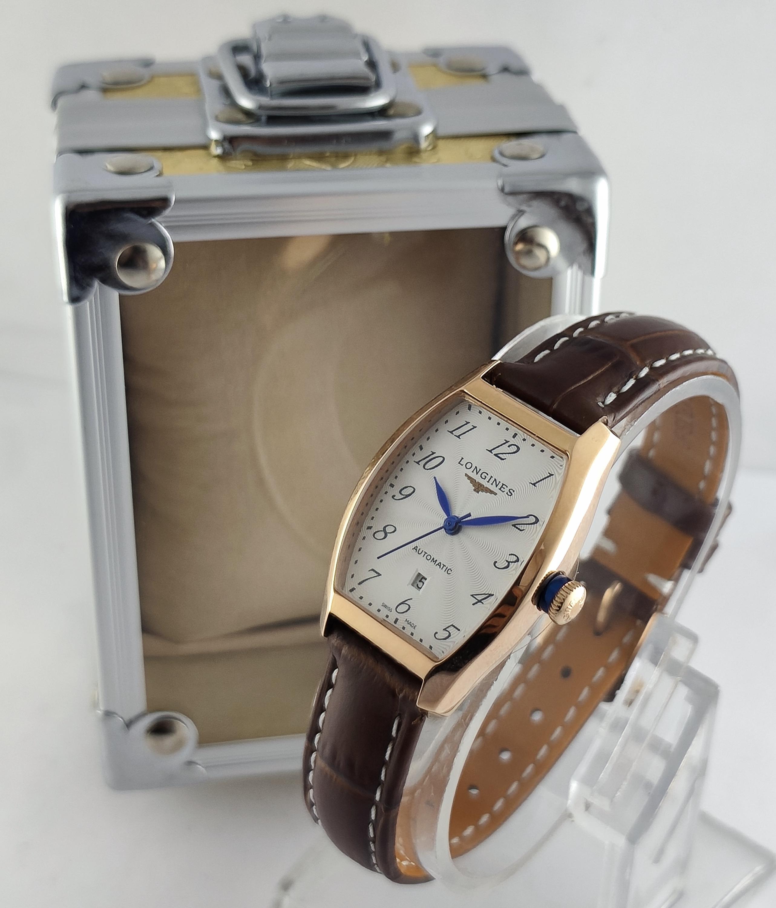 Vintage Longines Evidenza Automatic White Dial With Date Analog Ladies Wrist Watch Free Shipping
