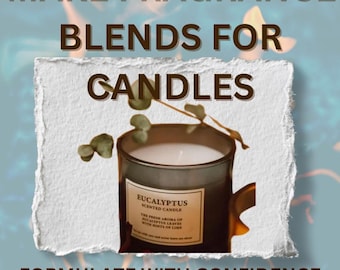 Candle Fragrance Blends Guide: DIY Scent Design (Digital Download)