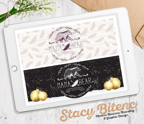 Change My Shop Background Christmas Etsy Shop Banner Summer Etsy