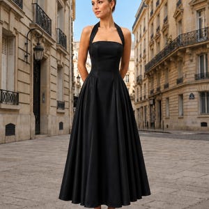 womens black funeral dresses Dress in For Women & Ladies Plus Size Outfit by MQ2155 Color:Daffodil Alfie Backless Double Lined around 40/ 102 cm Black Velvet Dress
