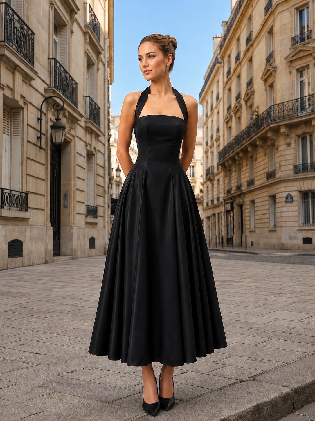 long black vintage dress with Sparkle Wave Design Shoe Size:42 2 Pieces Prom Dresses Gothic vintage Funeral Dresses Woman Memorial