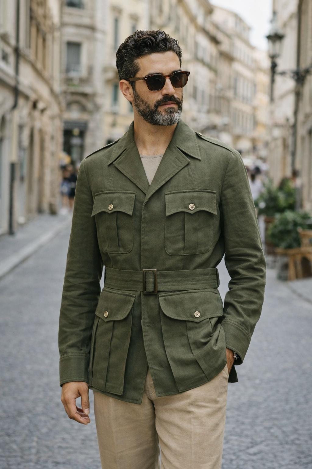 Mens safari jacket - Etsy 日本