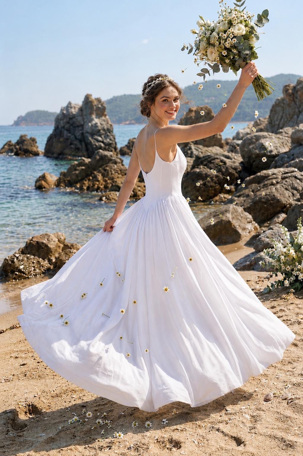 Beach Wedding Dress - Etsy Canada