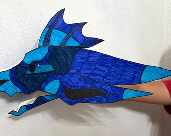 Storm Dragon Hand Puppet