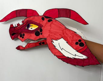 Velocity Dragon Hand Puppet