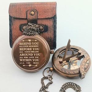 personalized compass, sundial Compass, nautical compass, personalized compass, mens gift, groomsmen gift, wedding gift, fathers day gift