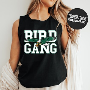 Bird Gang Comfort Colors® Tank Top Football Bird Gang Tank Top Philly Football Apparel Game Day Top Philadelphia Fan Gear Football Fan Gifts