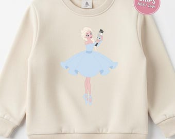 Frozen Disney Christmas Shirt Elsa Christmas T-Shirt Disney Frozen Shirt Toddler Christmas Sweatshirt Christmas Gift For Girls