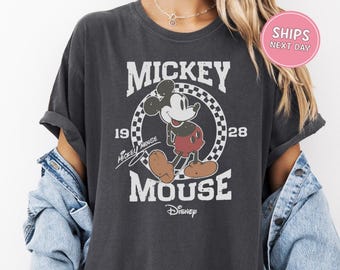 Disney Shirt Mickey Mouse Shirt Retro Mickey Mouse Shirt Disney Vacation Shirt Disneyland Mickey Shirt Magic Kingdom Comfort Colors® Shirt