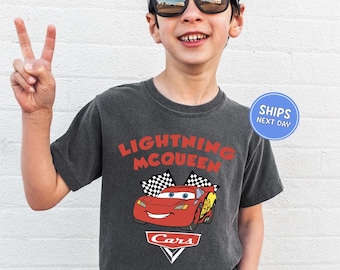 Disney Cars Shirt Lightning McQueen Disney Cars Sweatshirt  Cars Shirt Disney Cars Lightning 95 Sweatshirt Magic Trip Family Trip Shirt