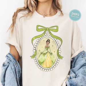 Princess Tiana Shirt Disney Tiana Shirt Coquette Princess Shirt Comfort Colors Vintage Tiana Disney Shirt Castle Magic Tee Princess Tiana
